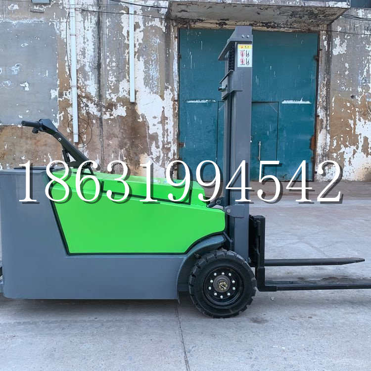 营口市小型电动叉车1吨2吨步行站驾式电瓶堆高充电装卸车液压升降车铲车